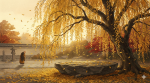 河原山勝蓮寺の柳堂